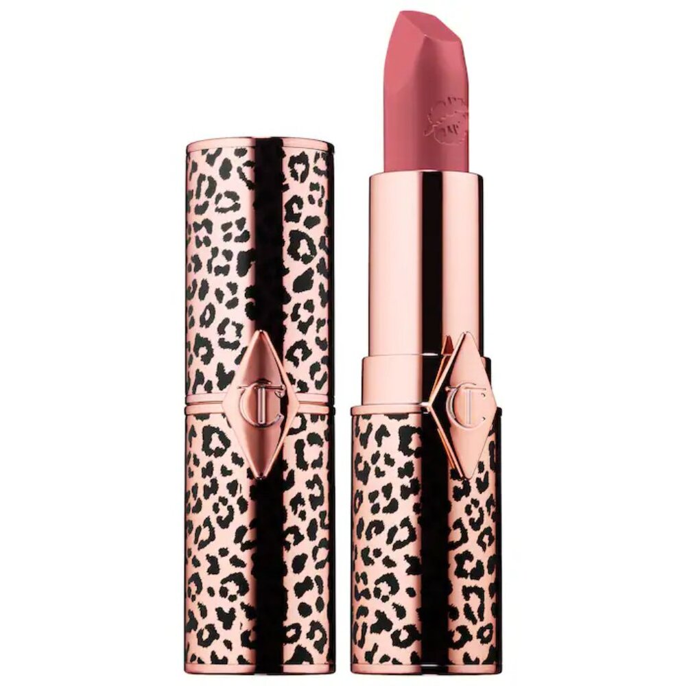 NIB ✔️Charlotte Tilbury GLOWING JEN Hot Lips Lipstick  Refillable Satin